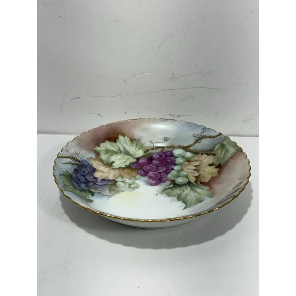 O&EG ROYAL Austria Signed‎ Reum 1906 Handpainted Grapes 8